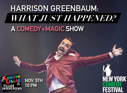 Harrison Greenbaum’s What Just Happened?